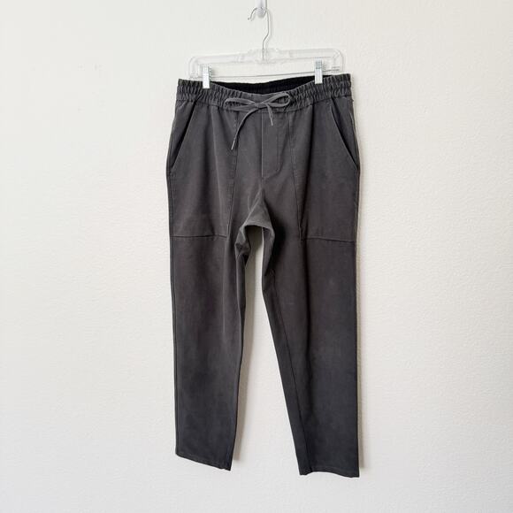 [Lululemon] Graphite Gray Utilitech Pull-On Stretch Bowline Pants Size Large L - Picture 2 of 11